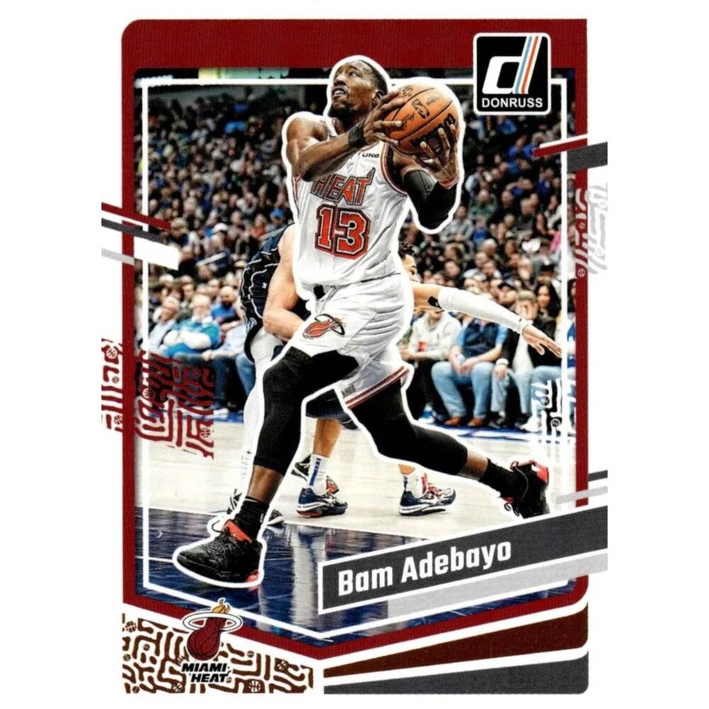 2023-24 Donruss Basketball Card - #71 Bam Adebayo